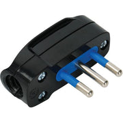SPINA MOBILE RIBASSATA AIGOSTAR - NERO 2P+T 10A- 12 pezzi
