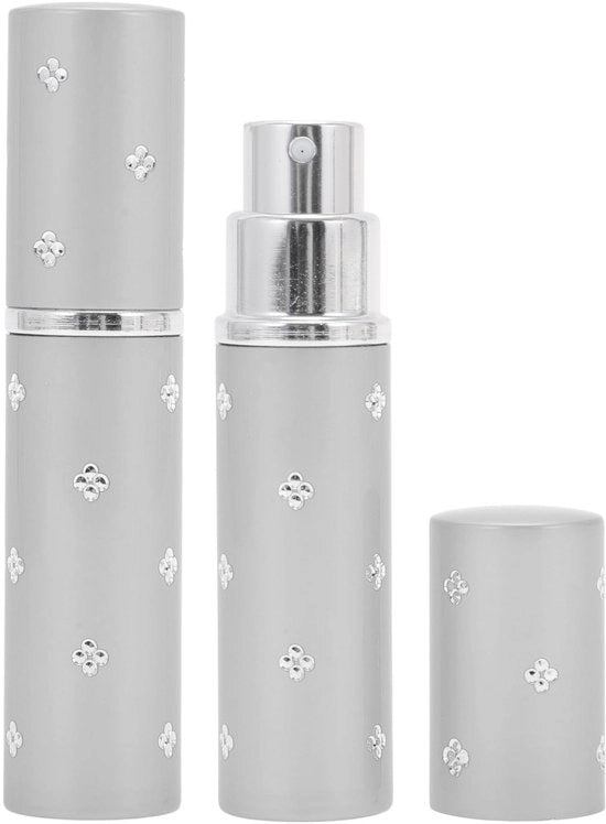 Parfum a Bordo - Mini-Flacone da 6 ml - Dispositivo per Diffusione Profumo - 2 Pezzi - Dimensioni Compresse 8,5 cm - Boccia di Regalo Migliorata