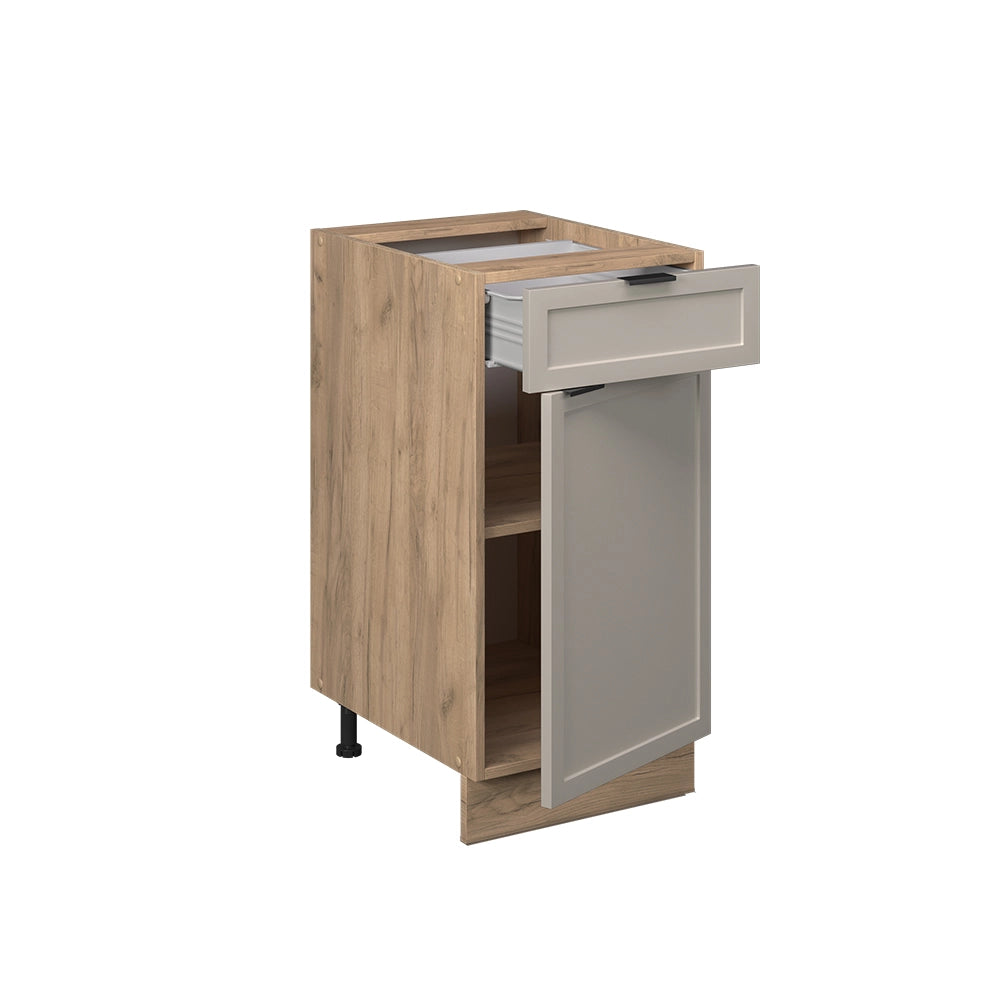 Vicco Mobile base cucina GrigioBeige 40 cm , PL Antracite