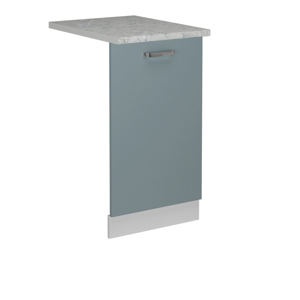 Pannello frontale della lavastoviglie R-Line Grigio-blu/Bianco 45 cm, PL Marmo Vicco