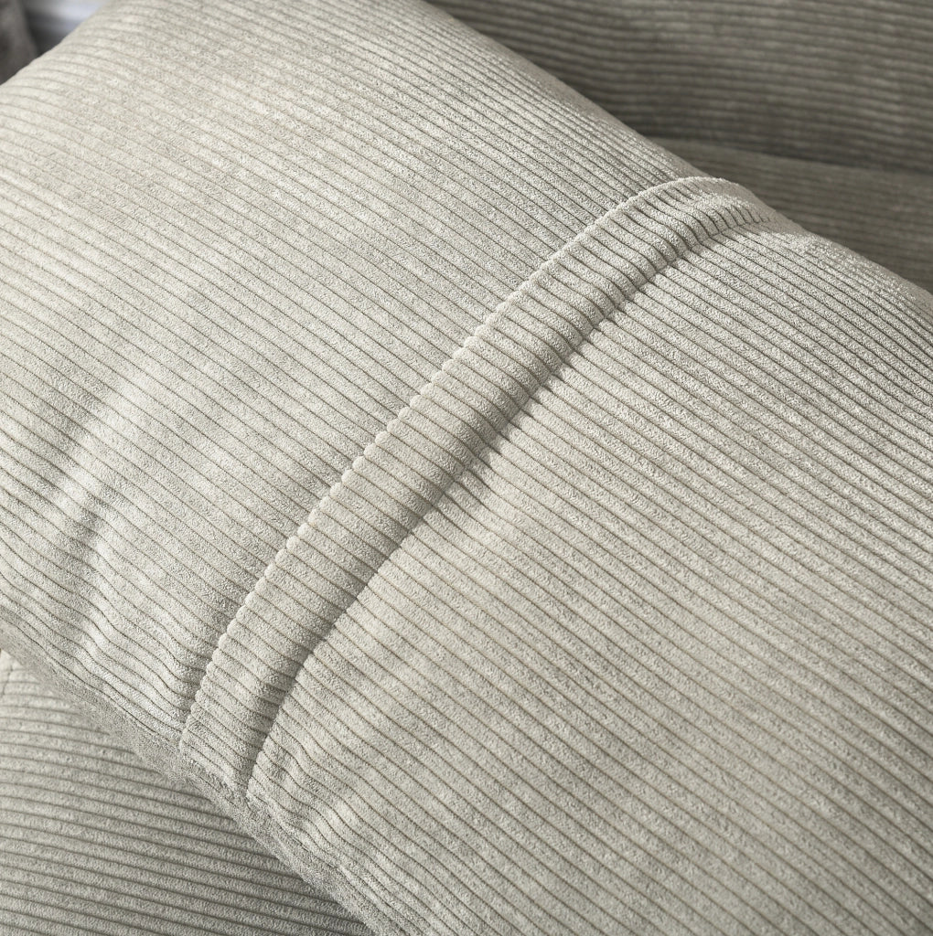 Divano letto 2 posti reclinabile in poliestere grigio 141 cm
