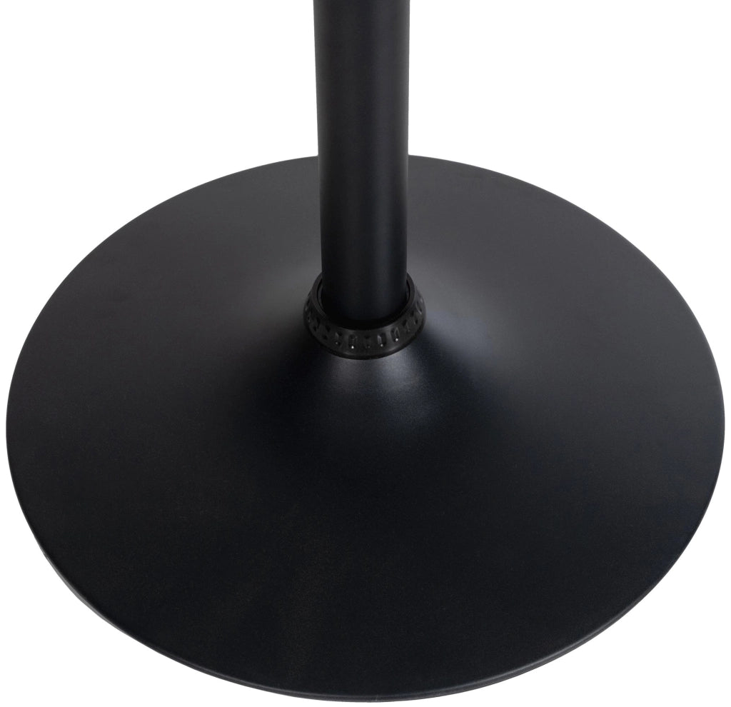 Tavolino rotondo nero/nero