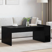 Tavolino da salotto Rovere Nero 101,5 x 50 x 37 cm