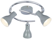 Candellux Julie 98-66633 plafoniera 3xE14 cromo 42cm
