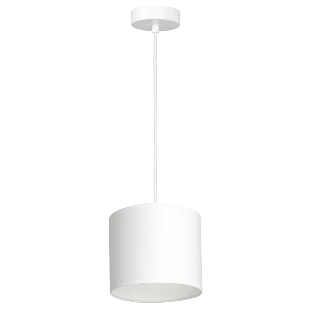 Lampada a sospensione Arden bianca Ø18 E27 15W Luminex