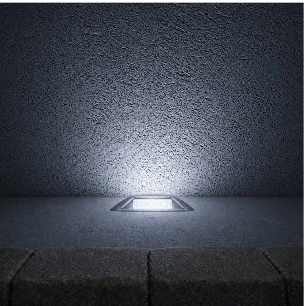 Faretto led da incasso a terra per interni ed esterni *** temperatura colore lampada 6000k bianco freddo, confezione 1