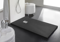 Piatto Doccia in Pietra 75x140 cm Bonussi Ardesia Stone Side Grigio Antracite