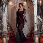 Costume sexy per donna - Abito da Halloween per donna - Costume strega sexy - Abbigliamento da festa - Costume per carnevale - Abito da notte - Abito da seduzione - Costume cosplay per donna - Costume da donna per Halloween