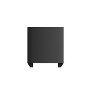 Lek Applique LED da parete Serie SQ 6,8W 2700K 120 gradi fascio luminoso regolabile IP54 IK04 Design moderno finitura colore Nero Opaco