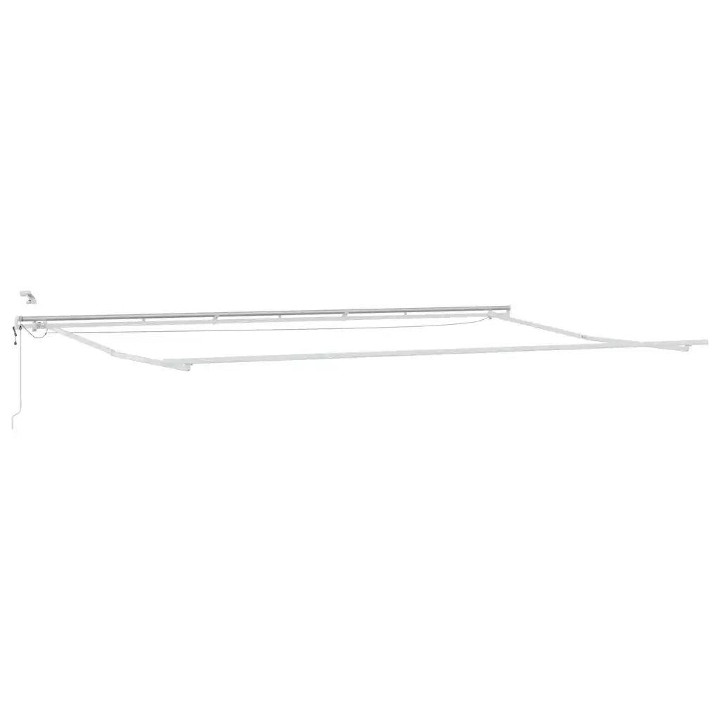Tenda Retrattile Verde e Giallo 600 × 300 cm 3331688