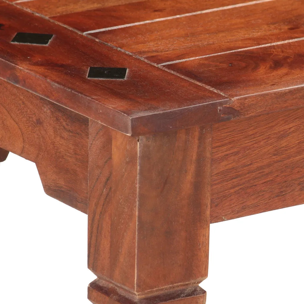 Panca 110 cm in Legno Massello di Acacia 286261