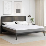 Topper per materasso Bianco 180 x 200 cm Tessuto Jacquard 4106240