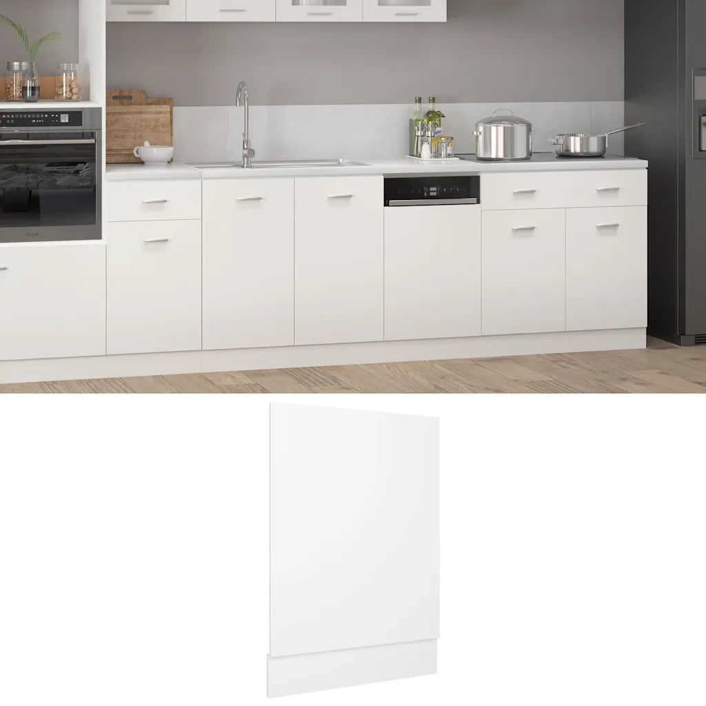 Pannello Lavastoviglie “Lyon” Bianco 45x3x67 cm 802554