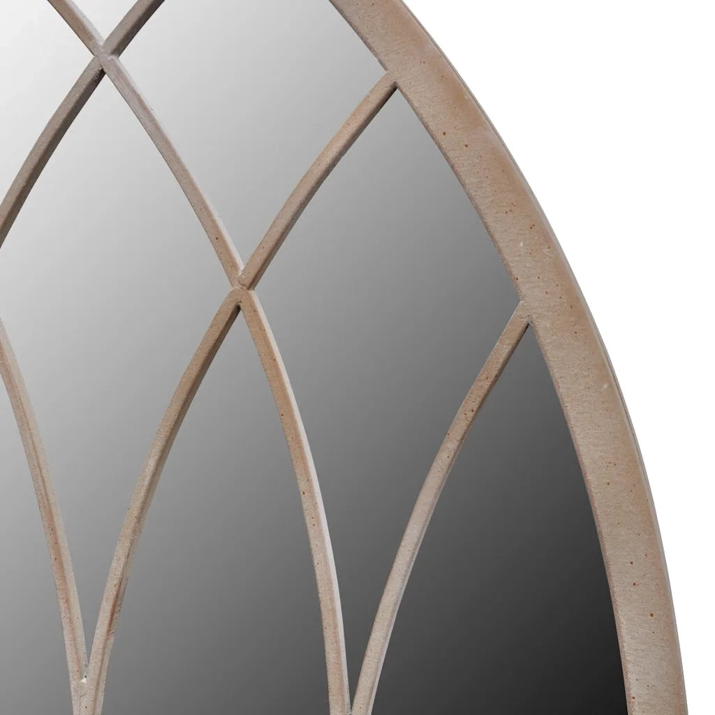 Specchio da Giardino Gotico con Arcata 50x115cm Interni Esterni 41226