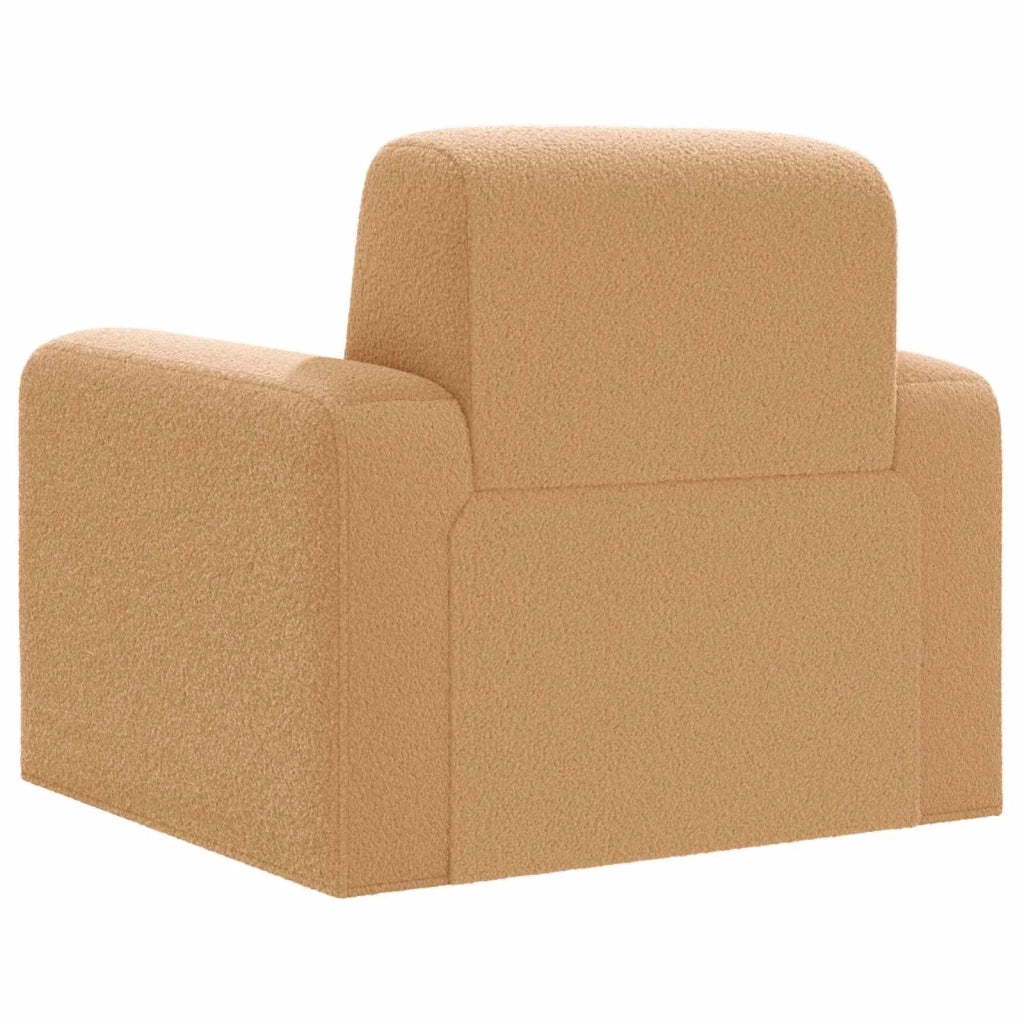 Poltroncina-Poltrona Beige Boucl¨¦ 567753