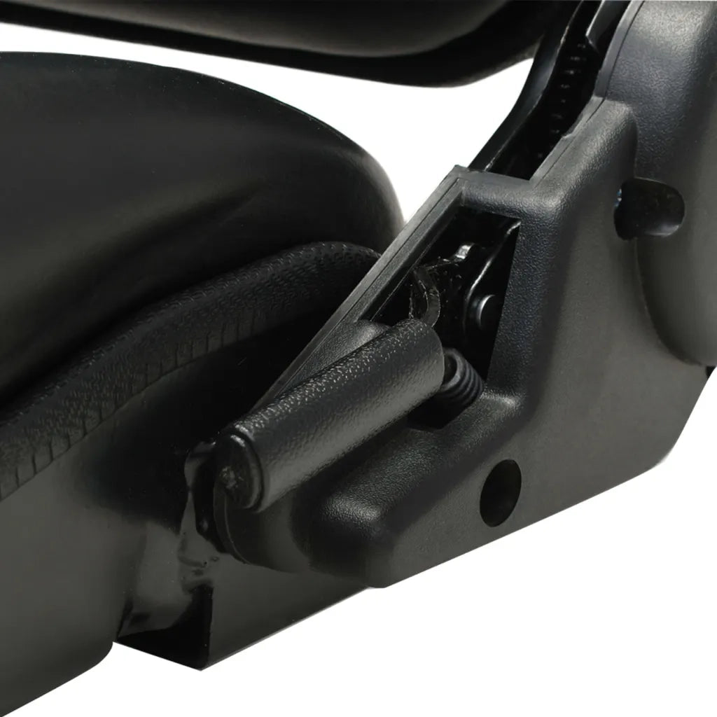 Sedile per Trattore e Muletto con Schienale Regolabile Nero CFW6012434