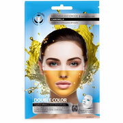 Trade Shop - Maschera Viso Idrogel Biocolor Camomilla Idratante Rinfrescante Cura Pelle Duplice Effetto -