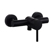 Trade Shop - Rubinetto Bagno Moderno Nero Opaco Miscelatore Orientabile Cabina Doccia 87394 -