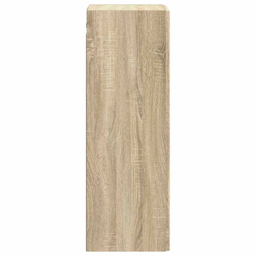 Mobiletto da Bagno a Muro Rovere Sonoma 33 x 34,5 x 100 cm 890654