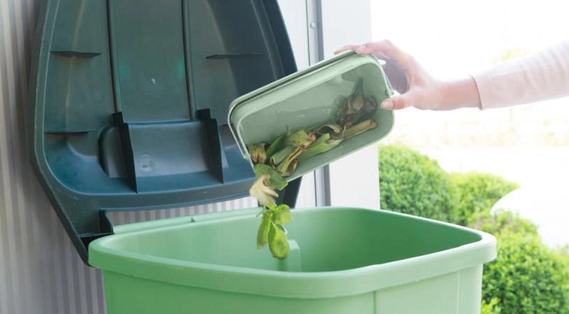 Brabantia 215803 recipiente per cibo Rettangolare Contenitore 1,8 L Verde 1 pz
