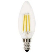 LAMPADA LED DIMMER CANDELA C35 Filament Trasparente,E14, 4.5W,FA320°,2700K,220Vac,LM470,RA 80,35*100