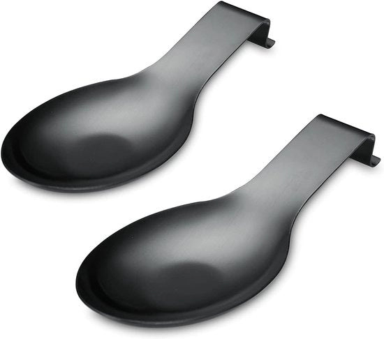 Laparete a due pezzi in acciaio inossidabile per forno, per contenitore da cucina, pinza, spatola, coltello, contenitore per cucchiaio, resistente alla lavastoviglie (1 pezzo - 24 cm)
