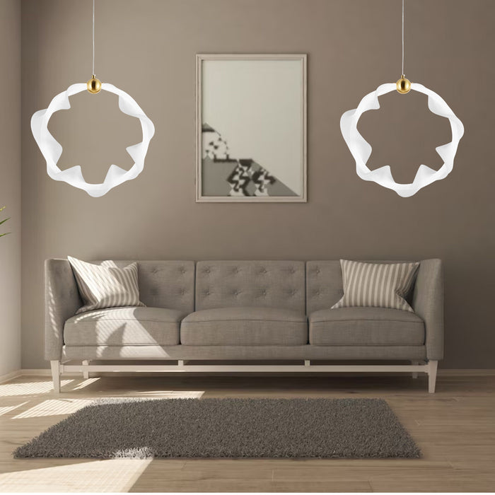 Lampada G014-1cp White/gold