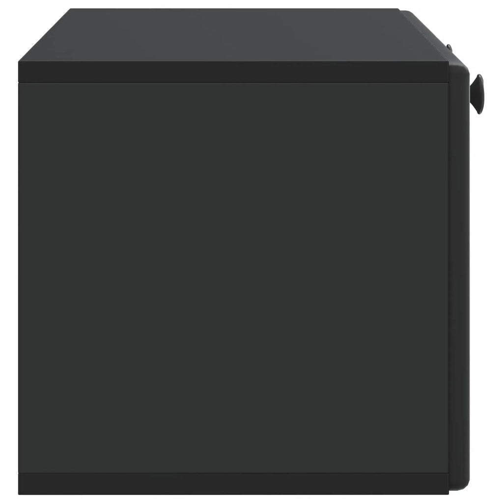 Mobile Porta TV da Muro 78,5 x 31 x 30 cm Nero 899226