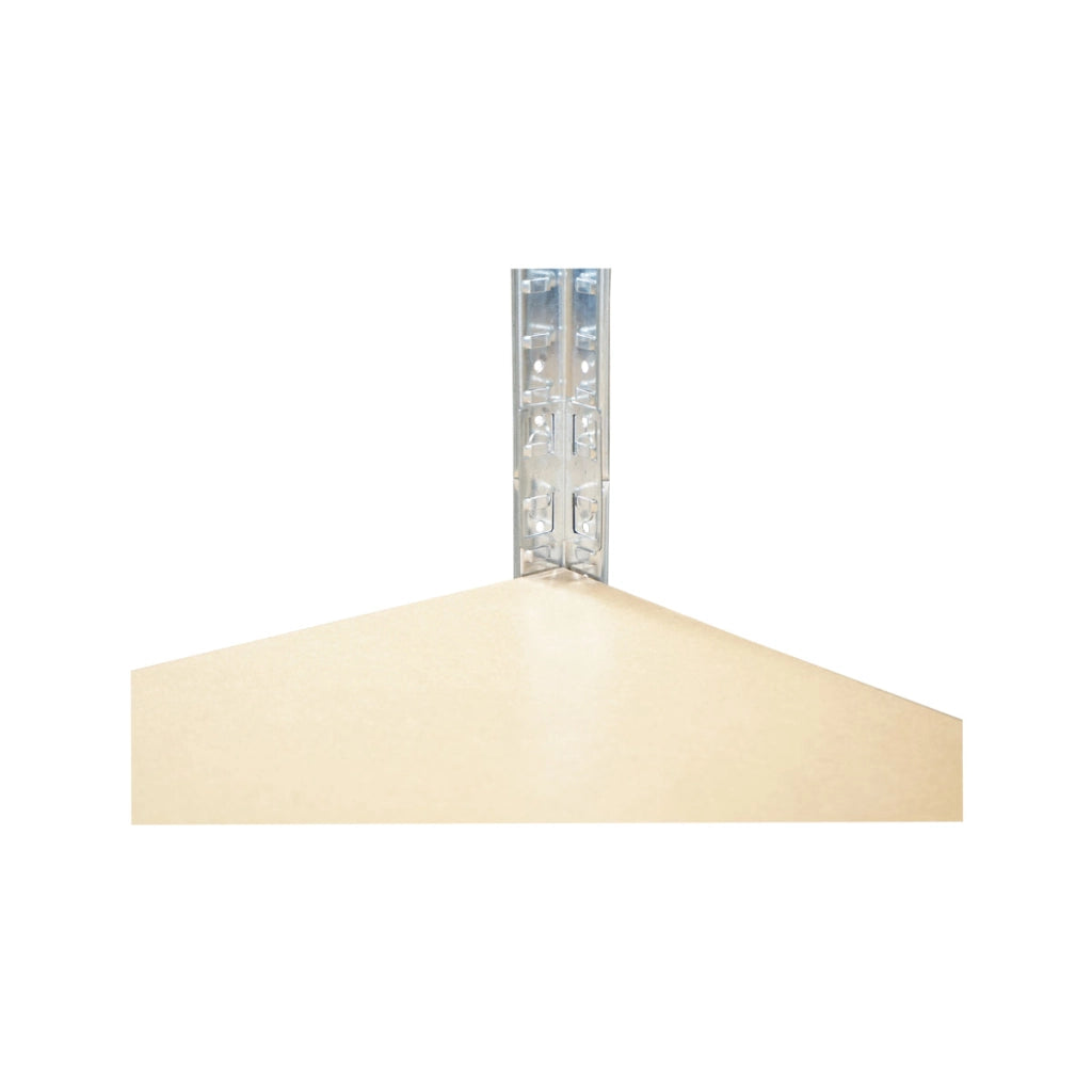 Scaffale in metallo con 5 ripiani in MDF, 180x120x60 cm, 175 kg/ripiano, montaggio senza viti, zincato