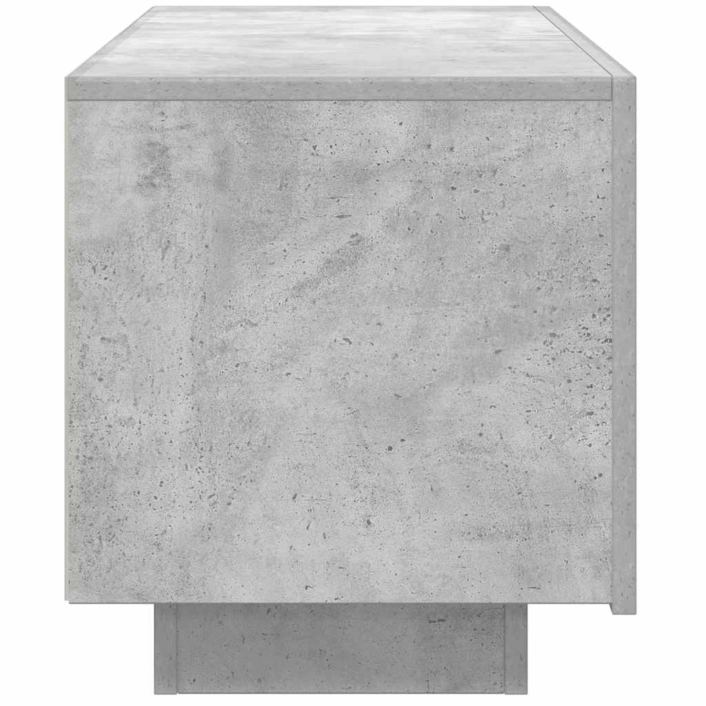 Mobile TV multimediale mensola TV credenza TV per sala da pranzo soggiorno camera da letto 100 x 35 x 40 cm legno ingegnerizzato grigio 02_0025490