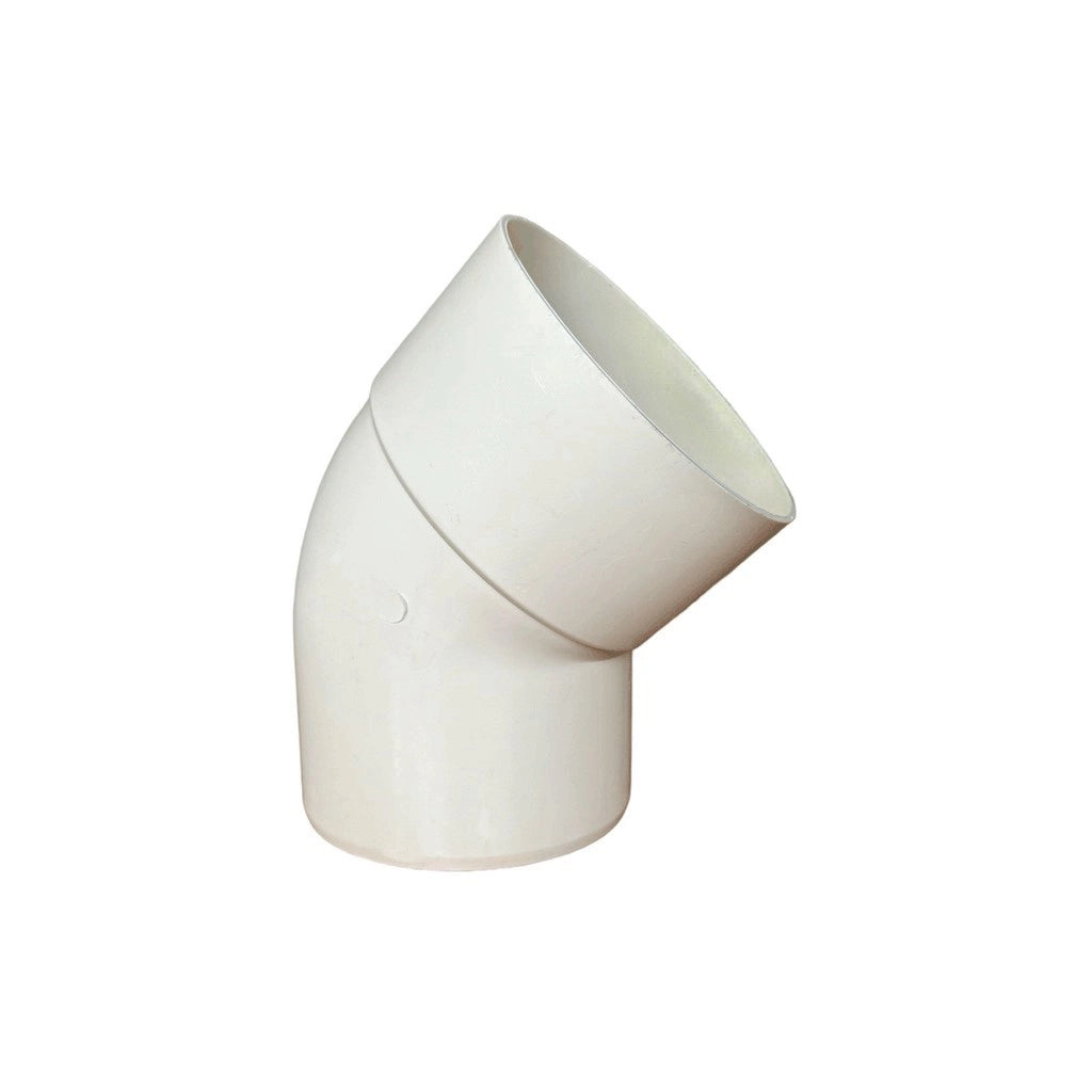 Curva 45° in pvc : Colore - Avorio, Diametro - 400