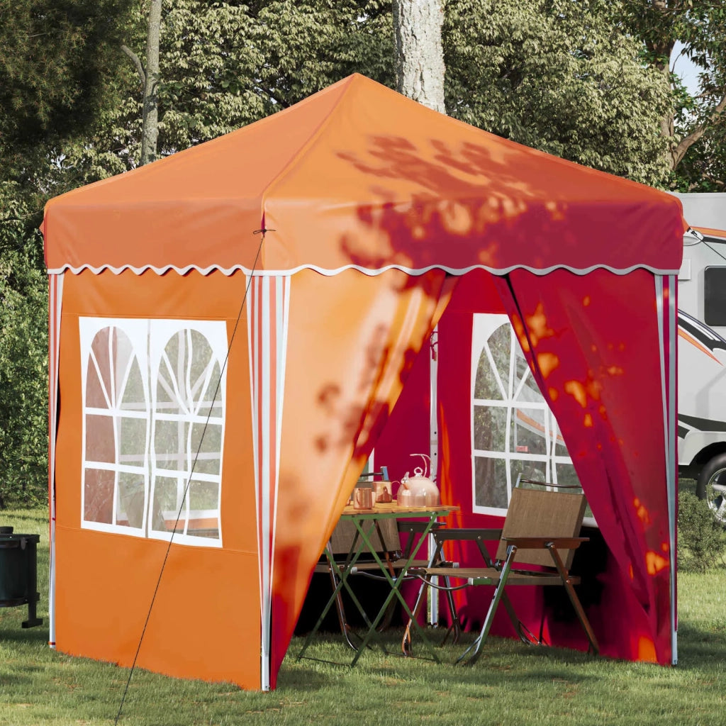 Tenda per feste a pop-up Arancione 195 x 195 x 245 cm 42019745