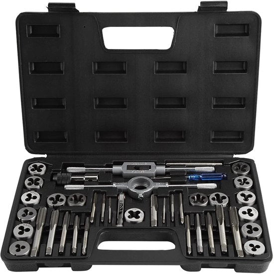 Set di Chiavi a Tornillo e a Vite - 40 pezzi - Kit di Fissaggio - Diametro dei Torni - Chiavi a Lame - Chiave Adattabile - Acciaio di Alta Qualità - Set di Fissaggio per Torni
