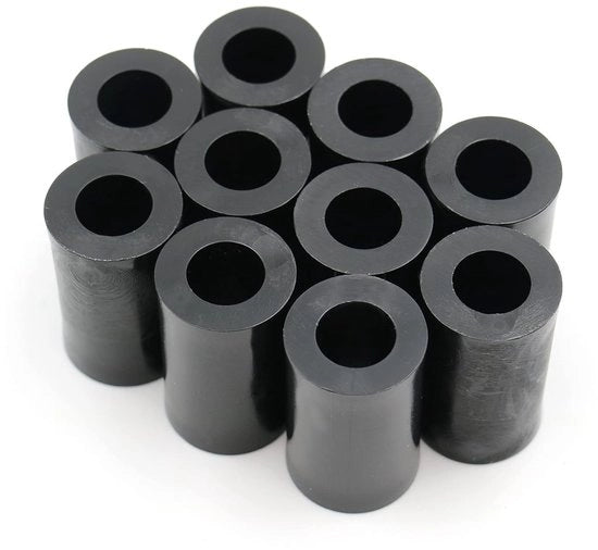 Set di 10 Supporti di Distanza a Forma di Cerchio in HDPE per Componenti