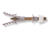 ELEMENTI DI FISSAGGIO CASSETTA SCARICO WDC- - WDC ø mm.10 viti doppie ø mm.8X80 - 10 pezzi FISCHER