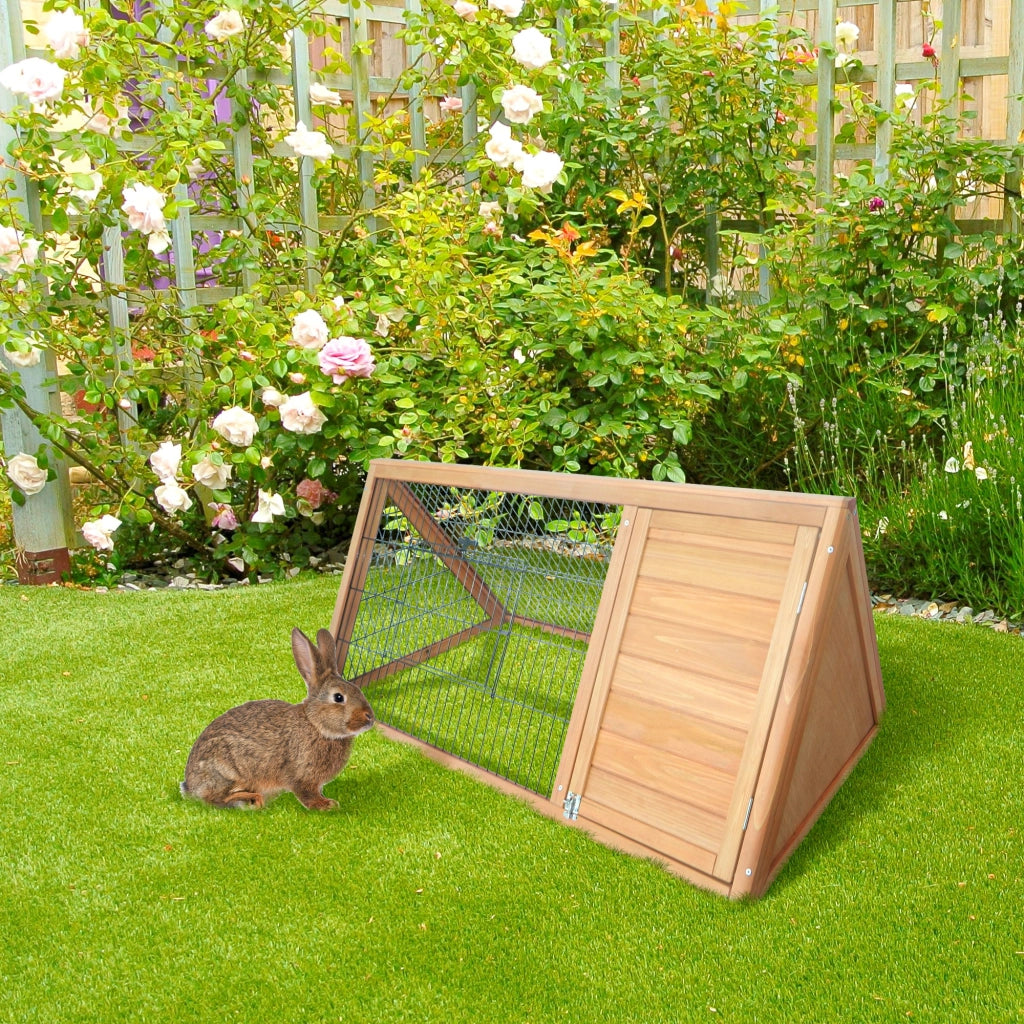 Casetta per Animali Esterno in Legno Pino Massello ¨C Zephmum ¨C 116x62x53 cm Verde