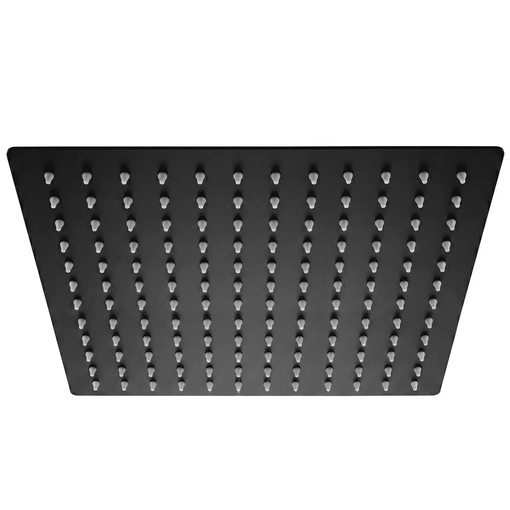 Soffione Doccia Quadrato Rea Js-p015b 30cm Black