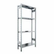 SCAFFALATURA di metallo per magazzino Zincata cm. 91x80x200h