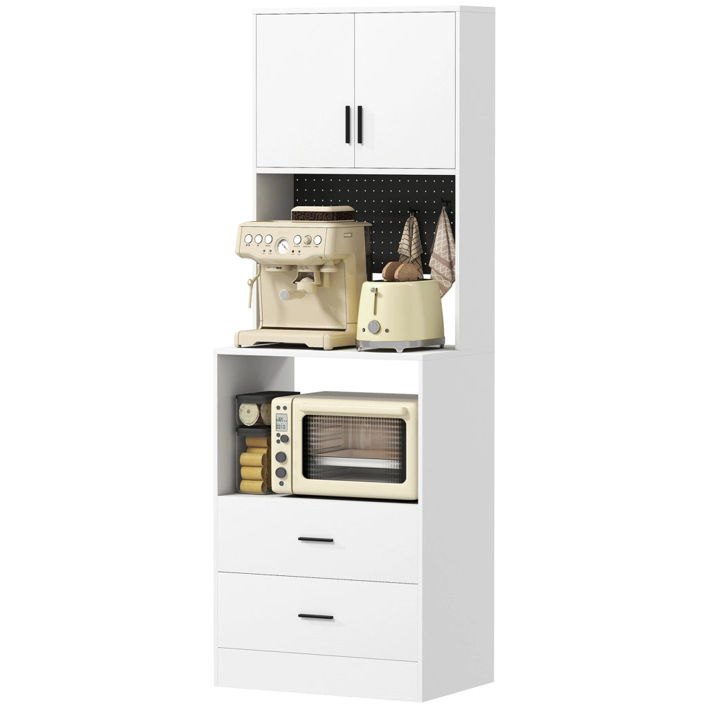 Mobile Cucina con Ante e Cassetti ¨C Zephmum ¨C Bianco