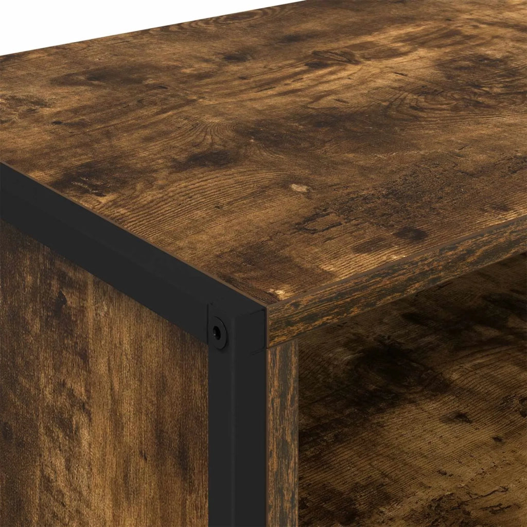 Mobile TV-Credenza per TV-Console TV Quercia Fumosa 100 x 36.5 x 30.5 cm Legno multistrato
