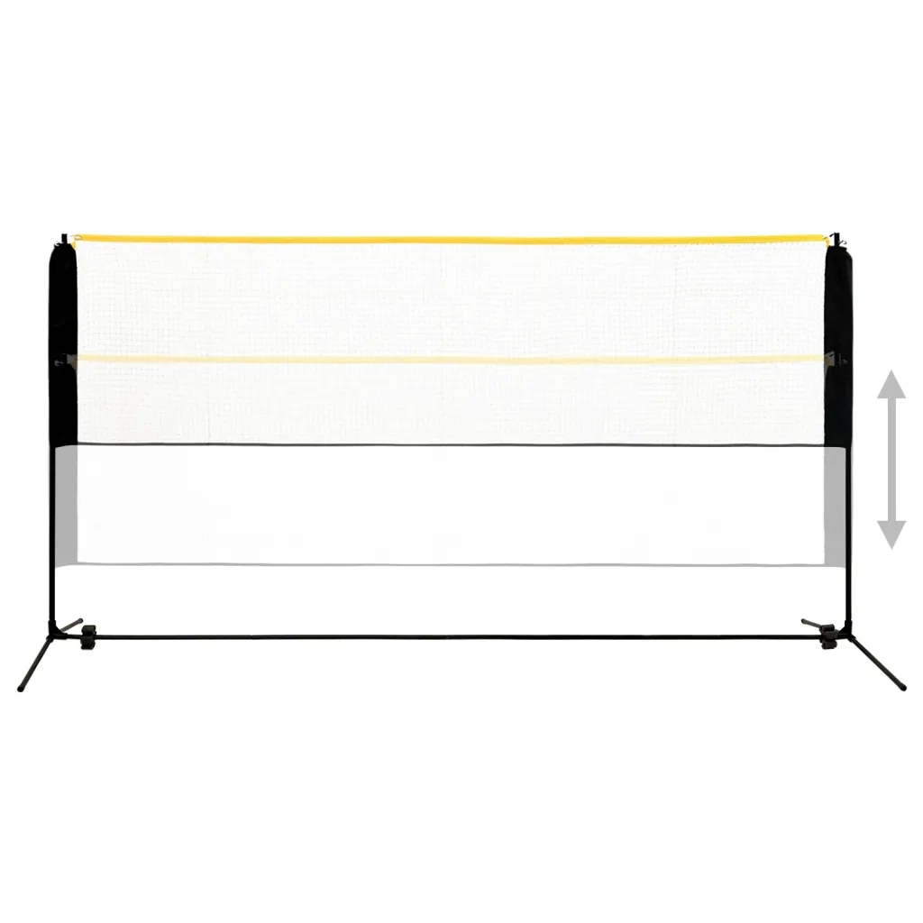 Rete da Badminton Regolabile 300x103x94-158 cm in Metallo cod mxl 69926