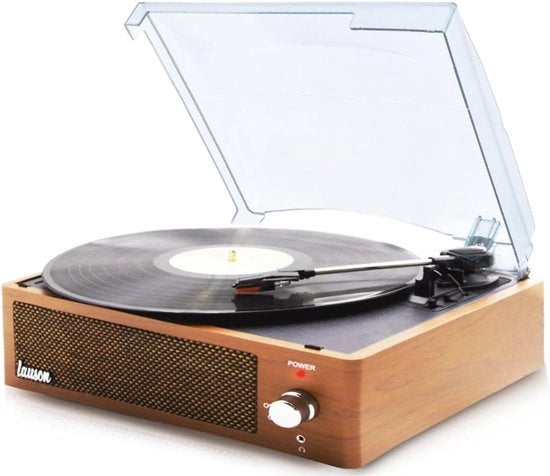 Vinile Platter con Bluetooth e Altoparlanti Integrati - 3 Velocità 33, 45, 78