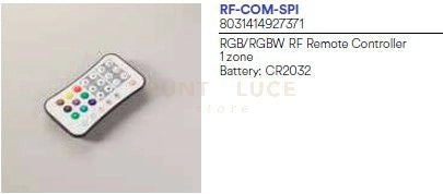 RADIOCOMANDO RGB E RGBW PER STRIP DIGITALI