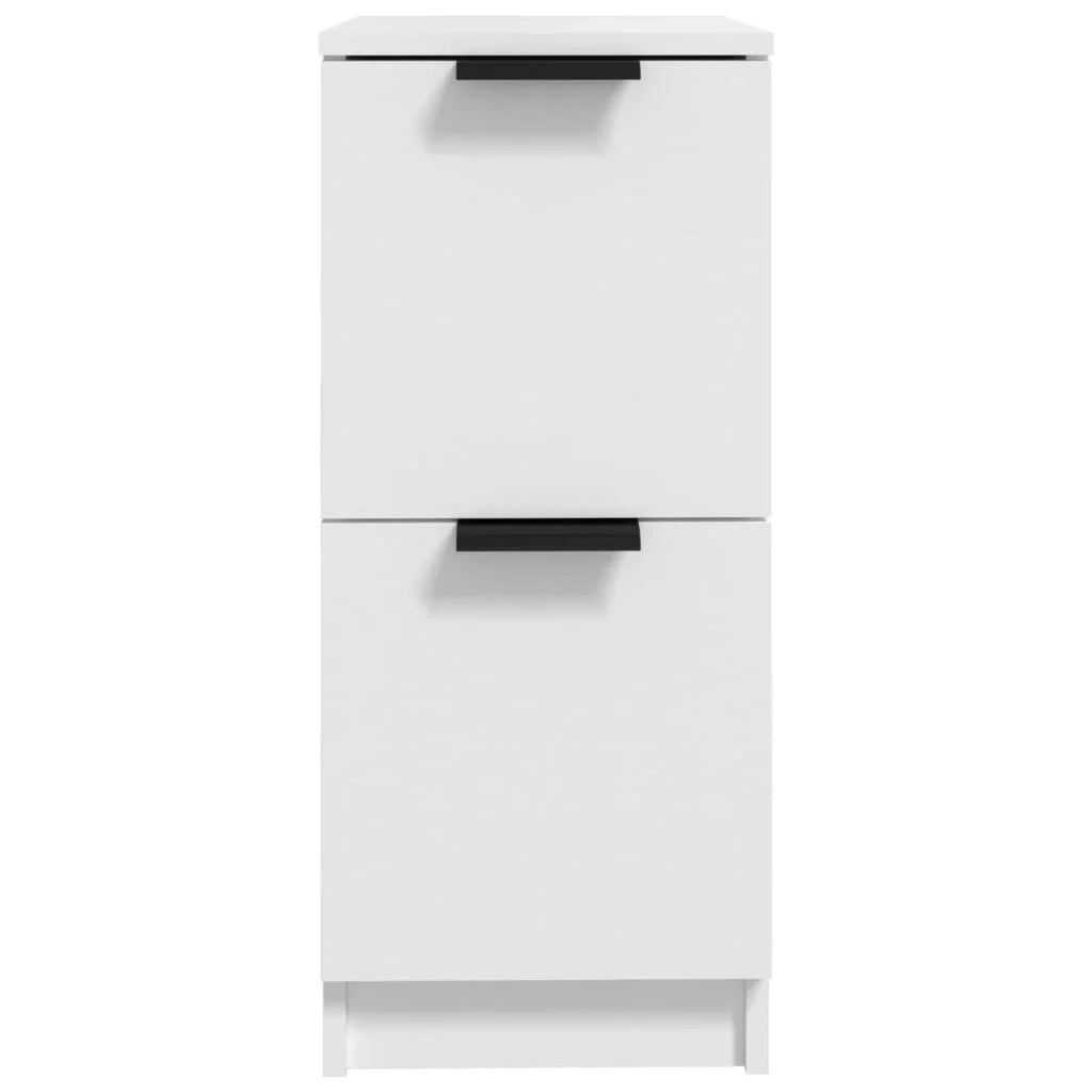 Buffet credenza cassettiera armadio mobile contenitore organizer per cucina soggiorno salotto 30 x 30 x 70 cm legno ingegnerizzato bianco 02_0030220