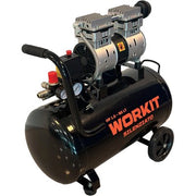 COMPRESSORE AC SILENZIATO WORKIT  SECCO LT 50 HP 1,0