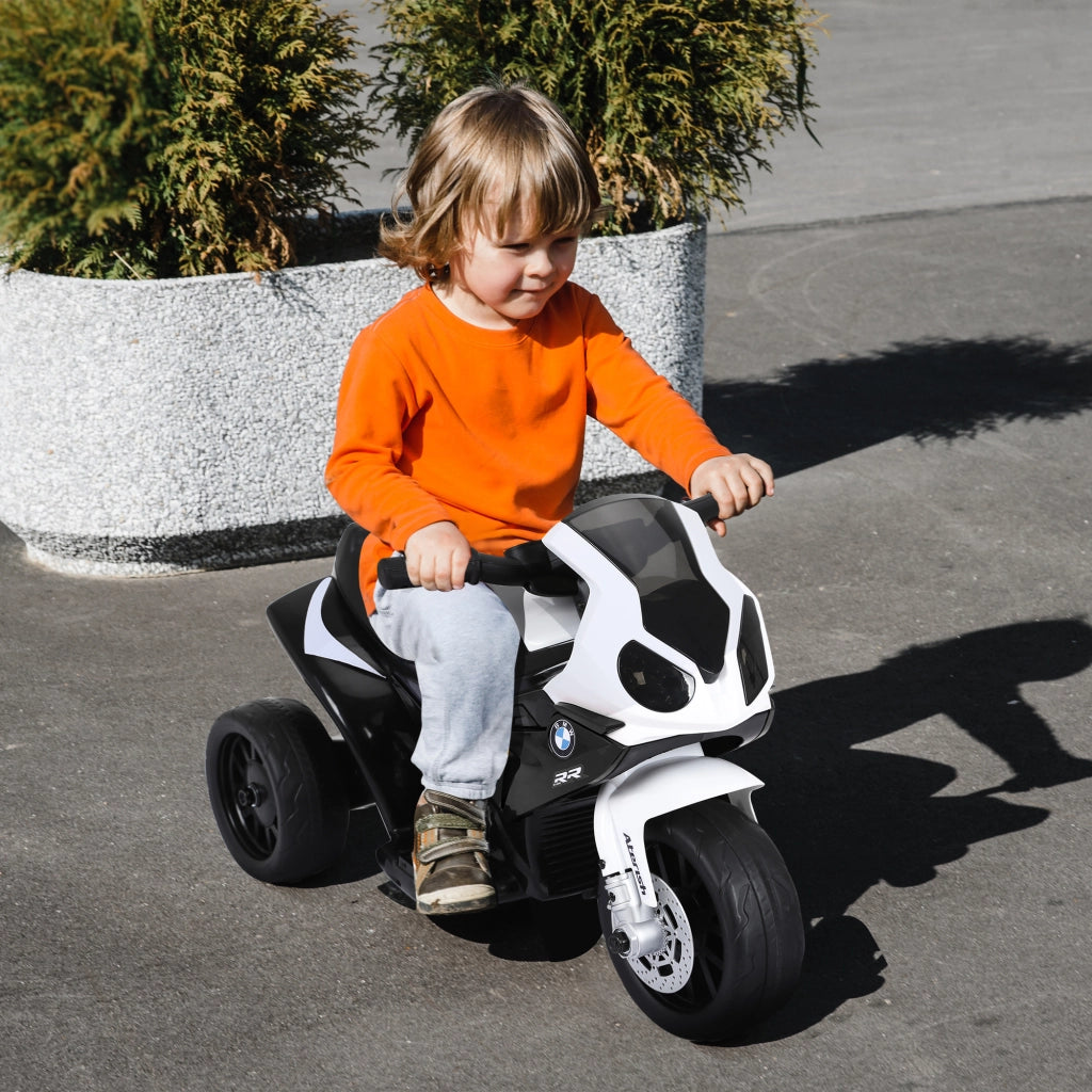 Motorradino Elettrico per Bambini BMW S1000RR 6V con Luci e Musica ¨C zephmum ¨C Nero