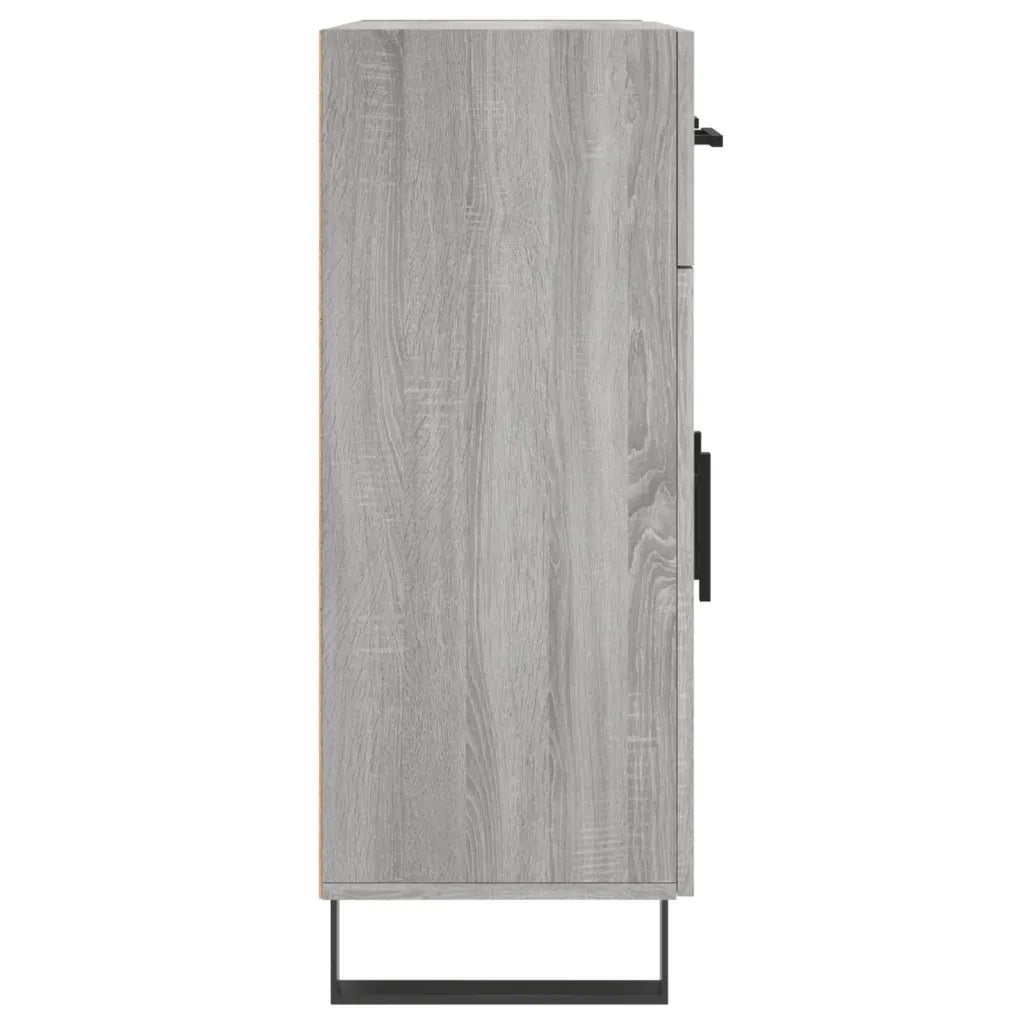 Credenza-Buffet-Armadio da cucina Grigio Sonoma 69,5x34x90 cm in Legno Multistrato 774447