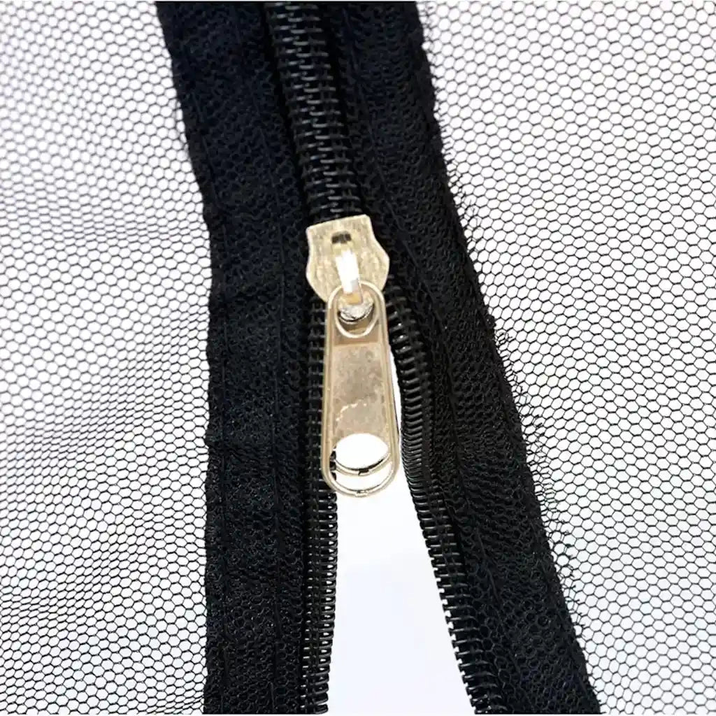 Zanzariera per Esterni 220 Maglie Nero 300x300x200 cm 4010036