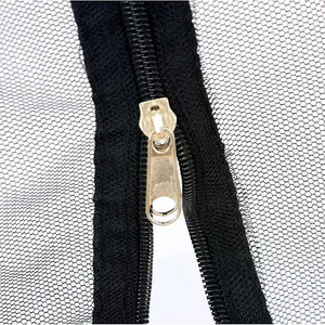 Zanzariera per Esterni 220 Maglie Nero 300x300x200 cm 4010036