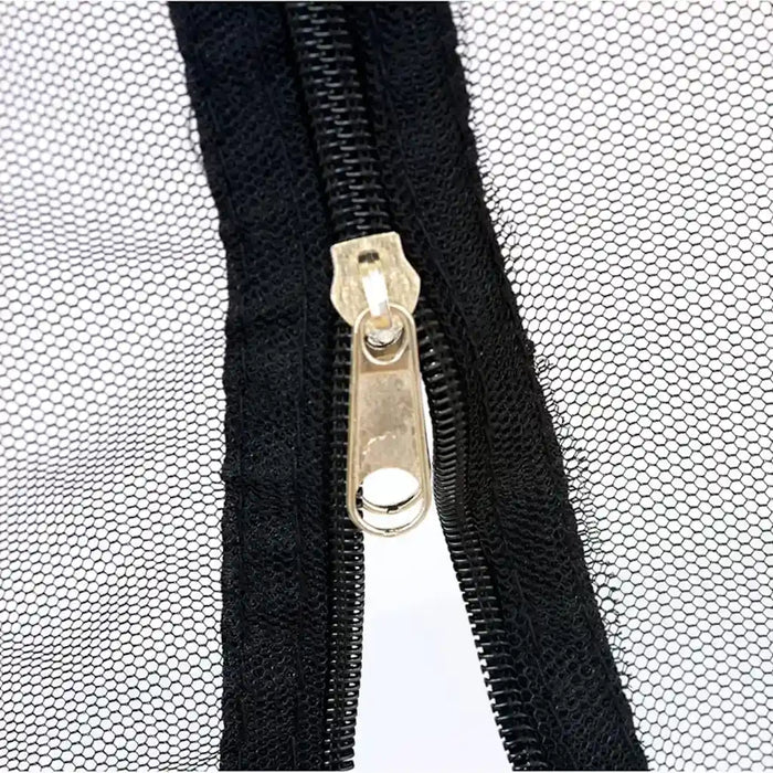 Zanzariera per Esterni 220 Maglie Nero 300x300x200 cm 4010036